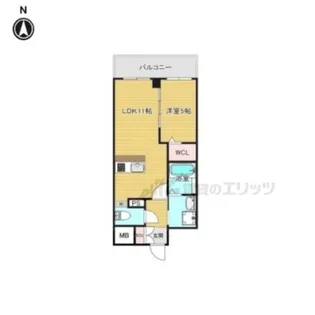 VITA荒本【804号室】の間取り