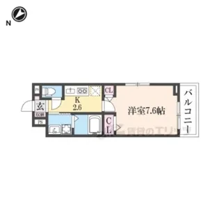 ルピナスイースト【3階】の間取り