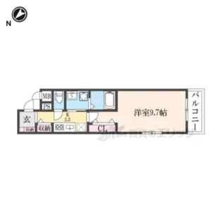 ルピナスイースト【2階】の間取り