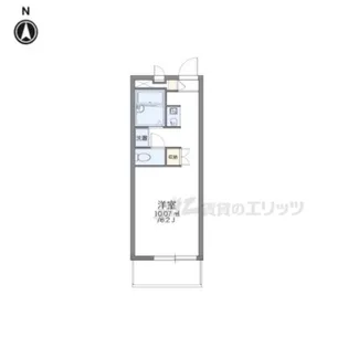 レオパレスルミユーナ【306号室】の間取り