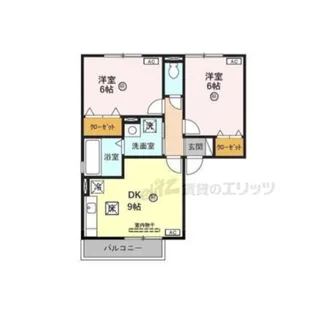 アメニティB【1階】の間取り