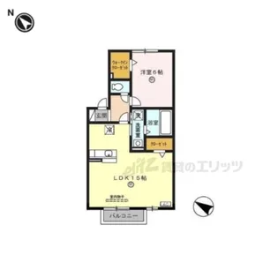 ボルゴマーレB棟【2階】の間取り