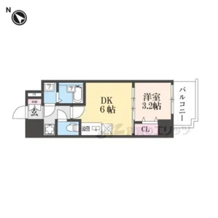ArtizA尼崎立花【5階】の間取り