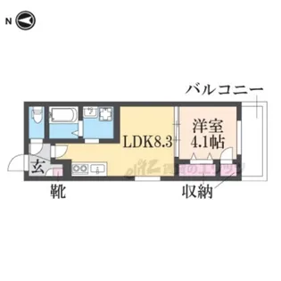 F asecia Amenite【1階】の間取り