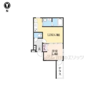 フジパレス尼崎西浦公園?番館【202号室】の間取り