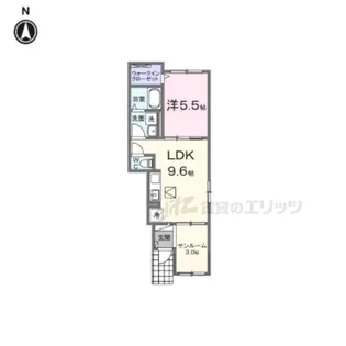 ル・ブコン【1階】の間取り