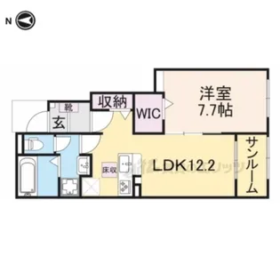 エルソラーレ?【1階】の間取り