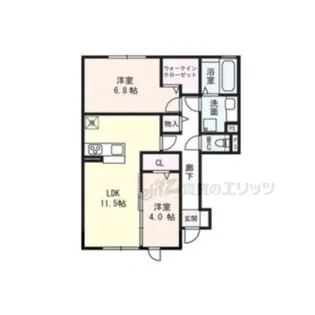 ロイヤルMaedaⅡ【1階】の間取り