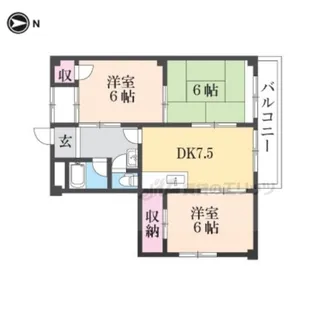 シティロイヤル高田市駅【2階】の間取り
