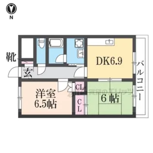 シャルマンコート【302号室】の間取り