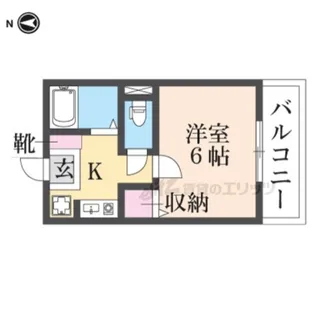 メゾンユーガ【2階】の間取り