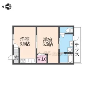 京都府京都市右京区西院春栄町【一戸建】の間取り
