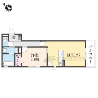 リバティスクエア楓【2階】の間取り