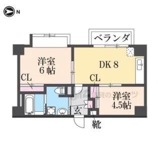 Forest Court Itami【2階】の間取り