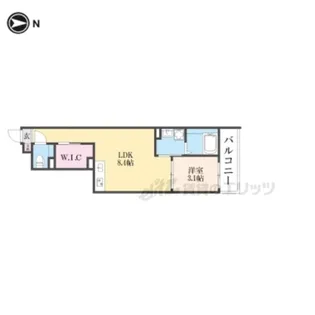 S-MOVE大阪鶴見【2階】の間取り