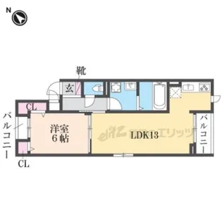 フィオーレ【2階】の間取り