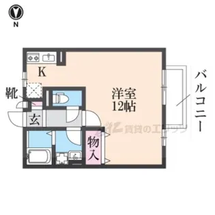 アクアリオ【?102号室】の間取り