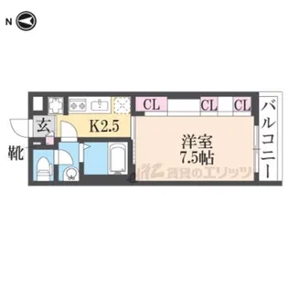 リブリ・サンタマリー【2階】の間取り