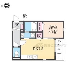 ベル スクェア【2階】の間取り