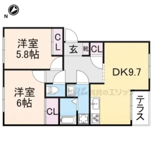 Sunny House【1階】の間取り