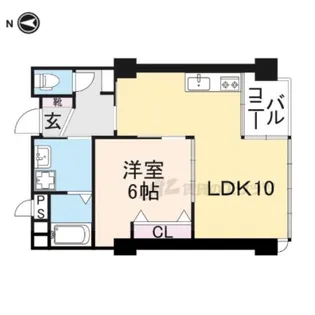 伊丹くれたけビル【510号室】の間取り