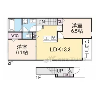 グラン・サフィール?【2階】の間取り