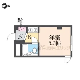 ききょう元町ビル【305号室】の間取り