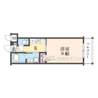 CREST TAPP京都丹波口?【5階】の間取り