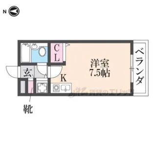 RIO花屋敷【3階】の間取り