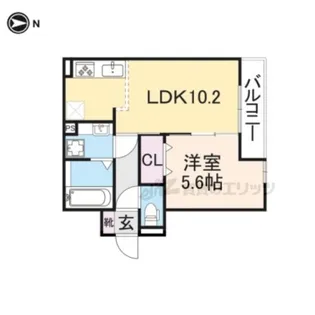 Glanspica【2階】の間取り