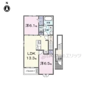 ベラーノ?【2階】の間取り