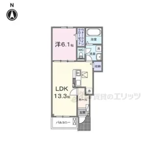 ベラーノ?【1階】の間取り