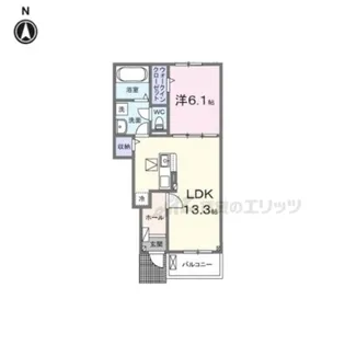 ベラーノ?【1階】の間取り