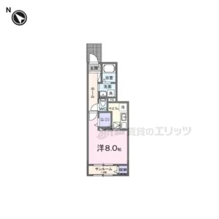 ソラーナ【1階】の間取り