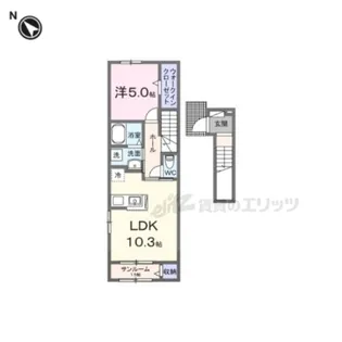 ソラーナ【2階】の間取り