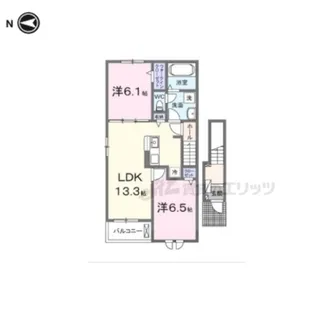 モンターニャ【2階】の間取り