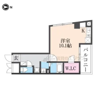 M’プラザ布施弐番館【2階】の間取り