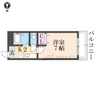 福美ハイツ2【305号室】の間取り