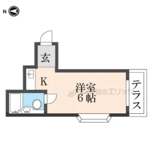 寝屋川コスモシティ【1階】の間取り