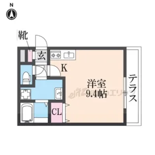 コージープレイス尼崎【1階】の間取り