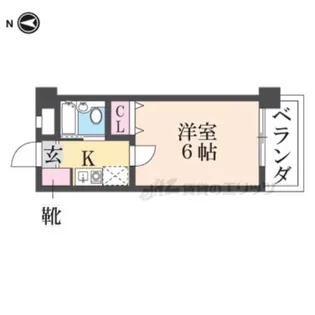 ユニテック武庫之荘【3階】の間取り