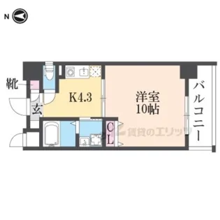 アーデン塚口【8階】の間取り