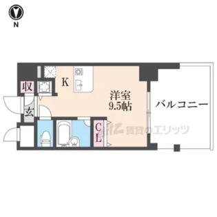 アーデン塚口【8階】の間取り