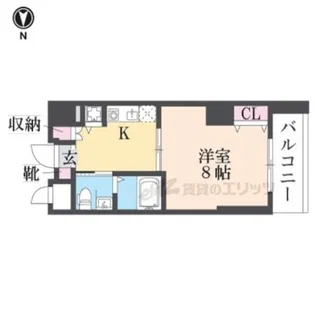 アーデン塚口【6階】の間取り