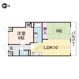 ロイヤルスウィート【2階】の間取り