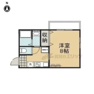 MESA VERDE北山【303号室】の間取り