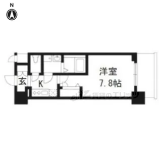 エスリード京都梅小路アヴェニテ【3階】の間取り