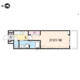 アビィ ロード【3階】の間取り