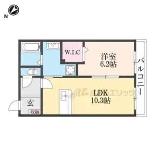 LINNEA MIKUMO【402号室】の間取り