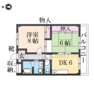 リバーサイド21【2階】の間取り